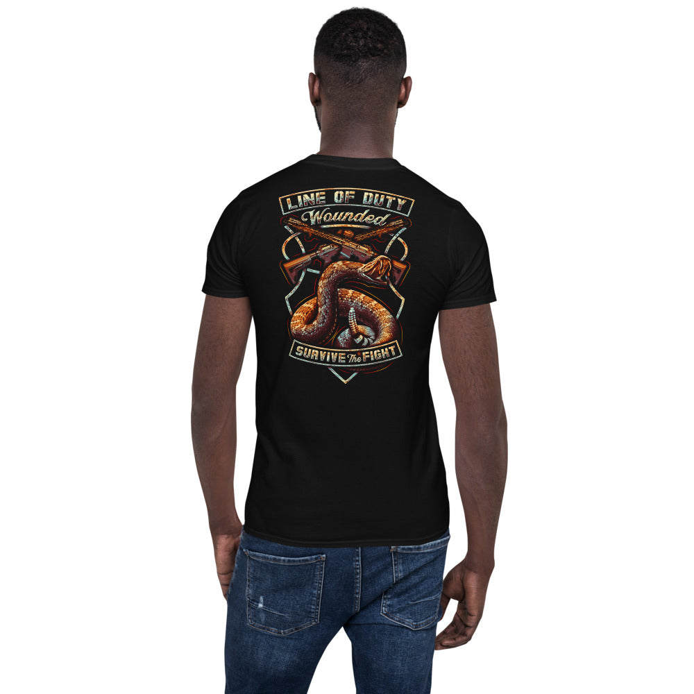 "Survive the Fight" Unisex Short Sleeve T-shirt