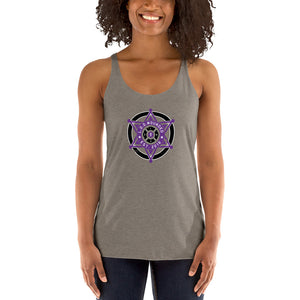 Line of Duty Wounded Women's Racerback Tank