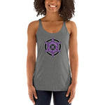 Line of Duty Wounded Women's Racerback Tank