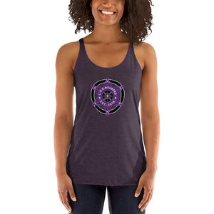 Line of Duty Wounded Women's Racerback Tank